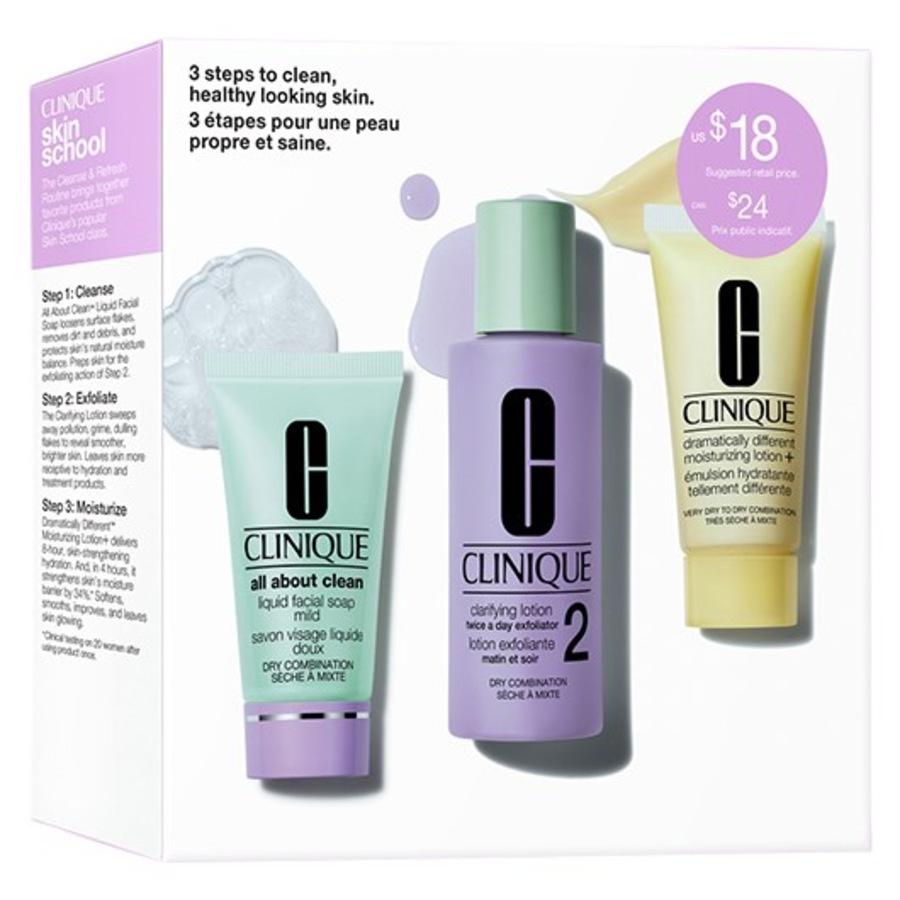 Clinique Sistema di trattamento in 3 fasi Set regalo