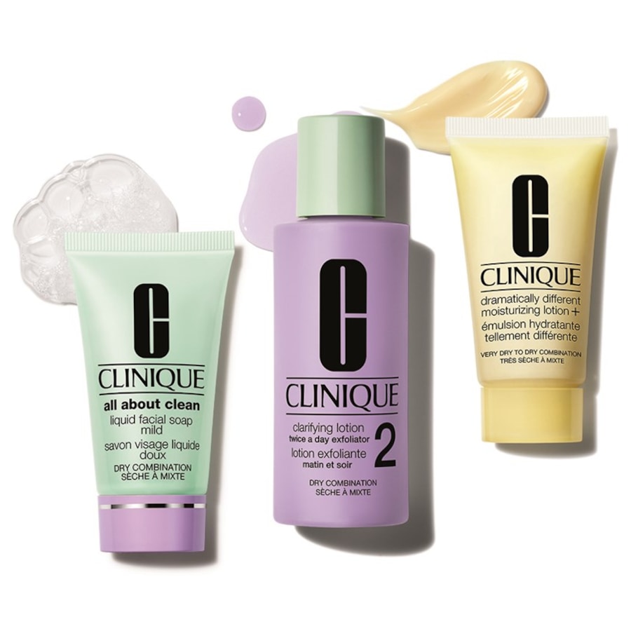 Clinique Sistema di trattamento in 3 fasi Set regalo Nuovo