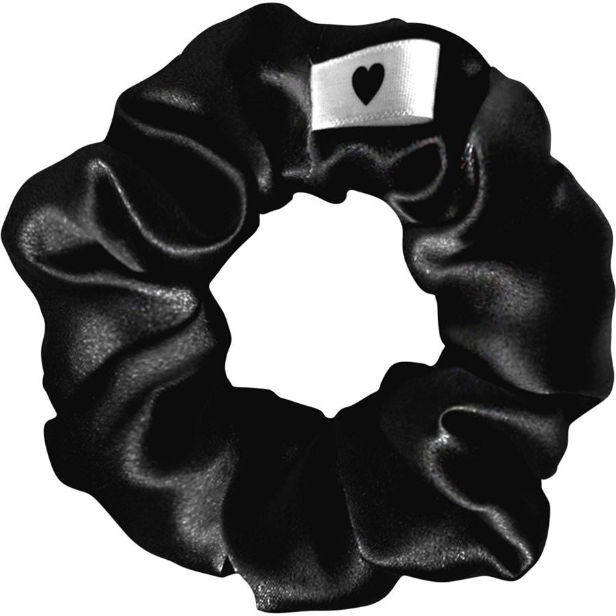 Bellody Scrunchies Seiden Scrunchie Classic Black In Linea