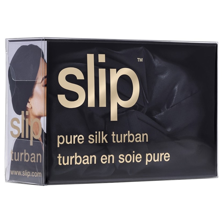 slip Hair Care Silk Hair Turban Black Qualità
