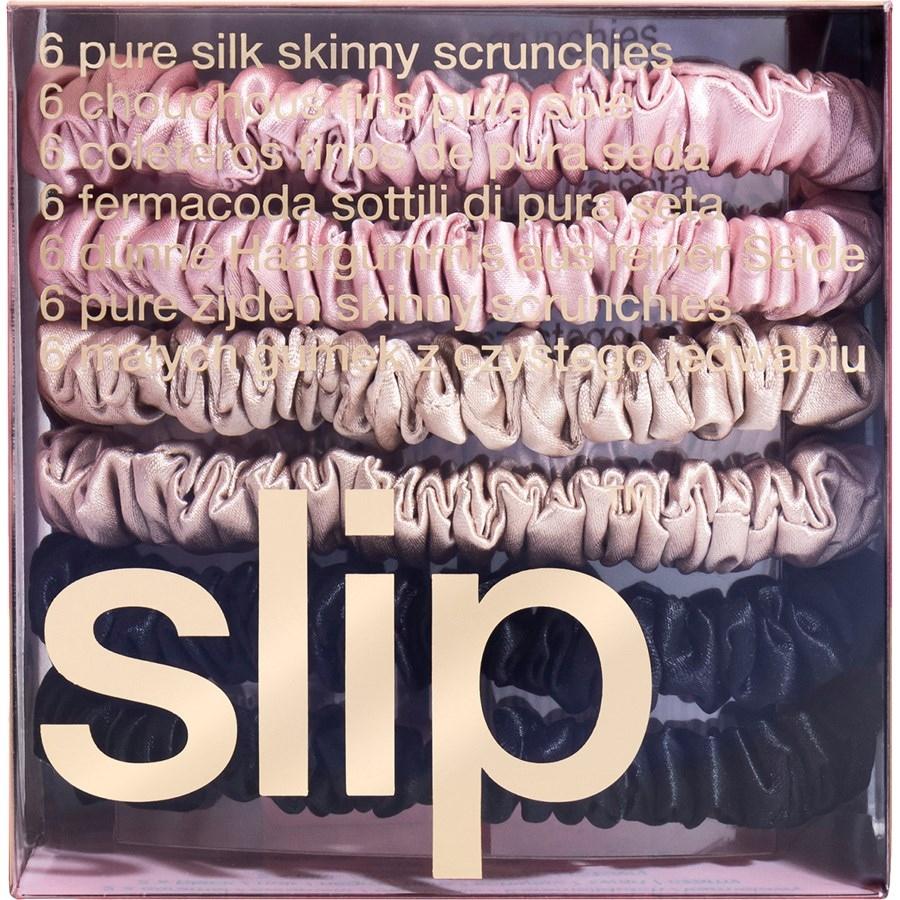 slip Hair Care Pack of 6 Pure Silk Skinny Hair Scrunchies Multi Spedizione Gratuita