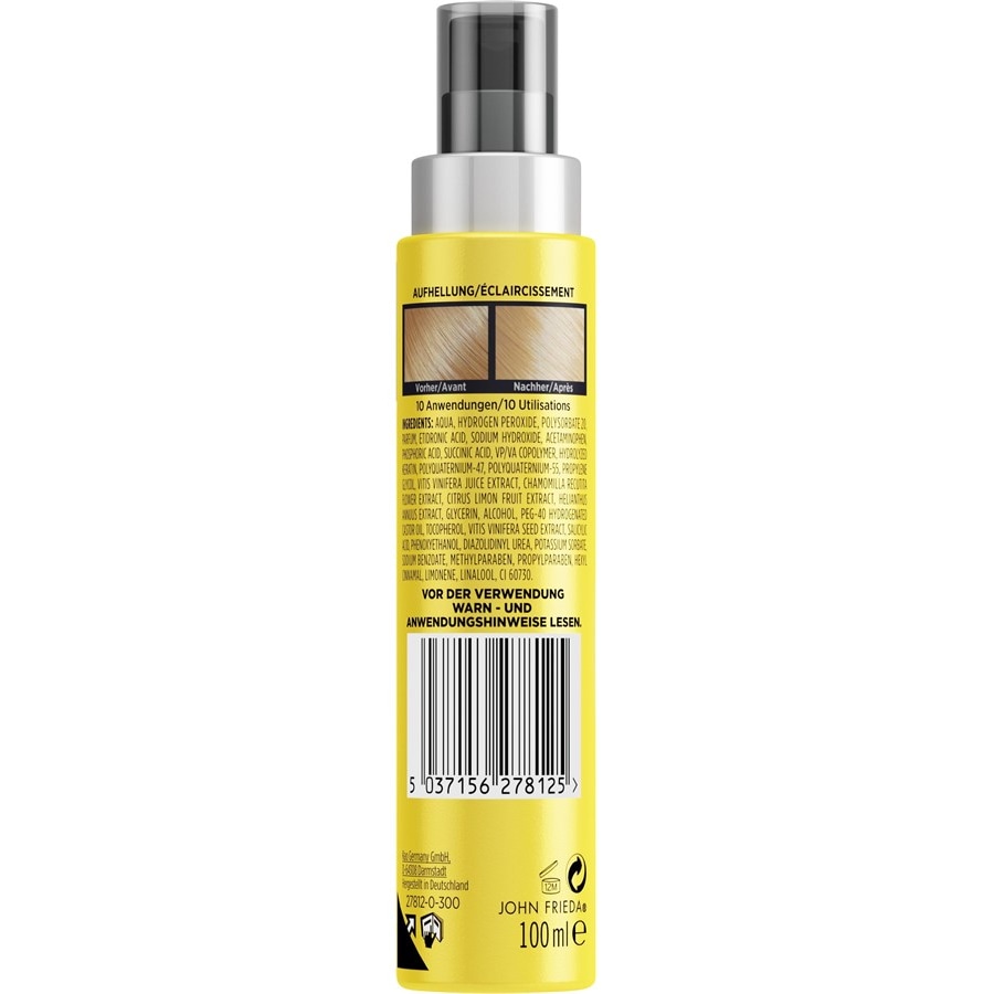 John Frieda Go Blonder Go Blonder Spray schiarente biondo graduale Italy