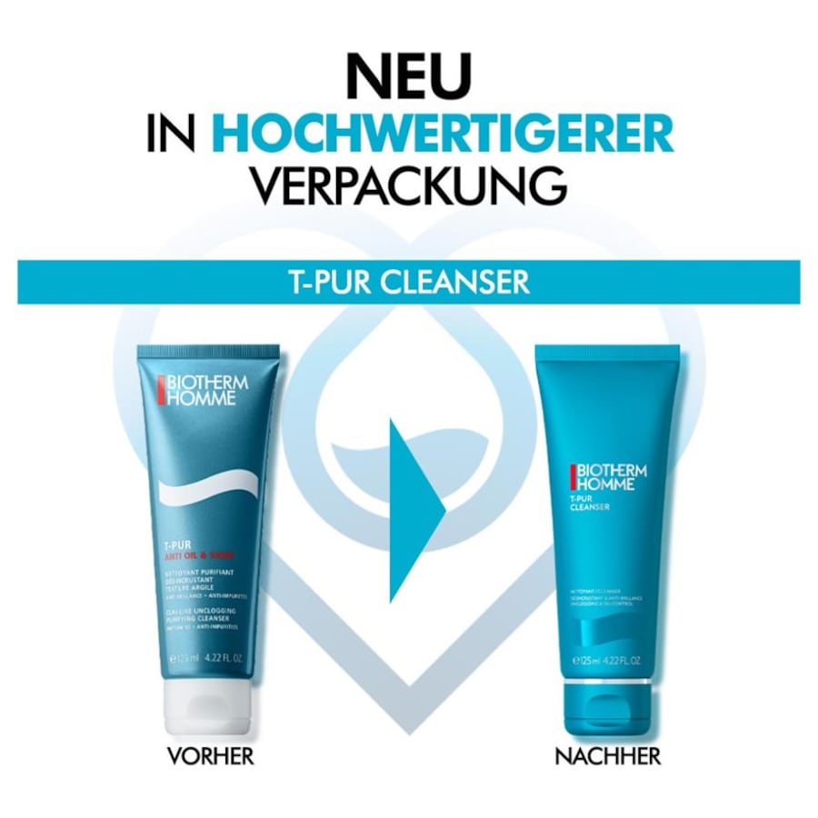 Biotherm Homme T-Pur Detergente anti-grasso e anti-riflesso Vendita calda
