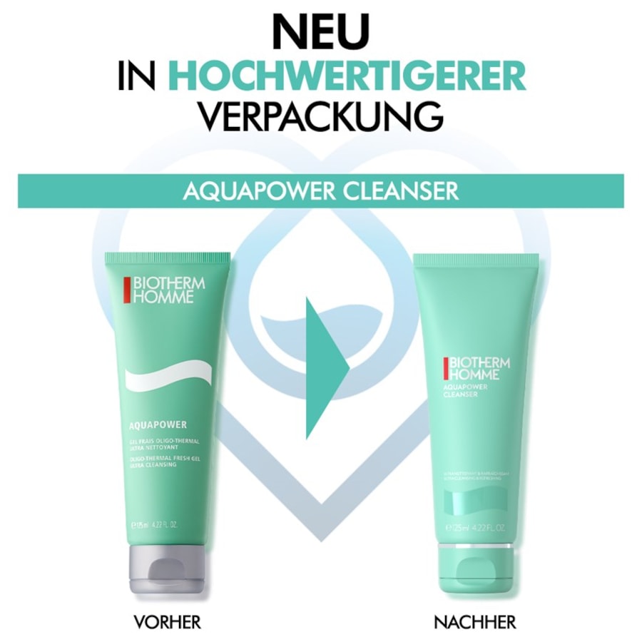 Biotherm Homme Aquapower Gel rinfrescante Detergente Latest fashion
