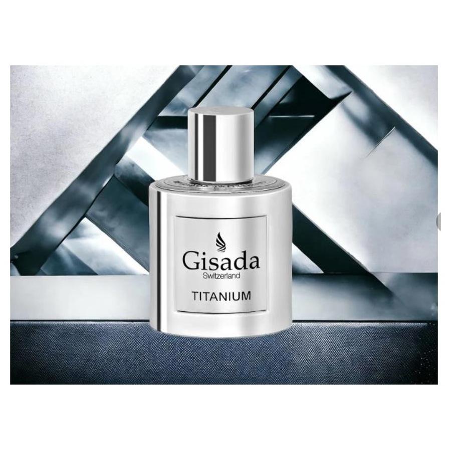 Gisada Titanium Eau de Parfum Spray Sostegno trimestrale