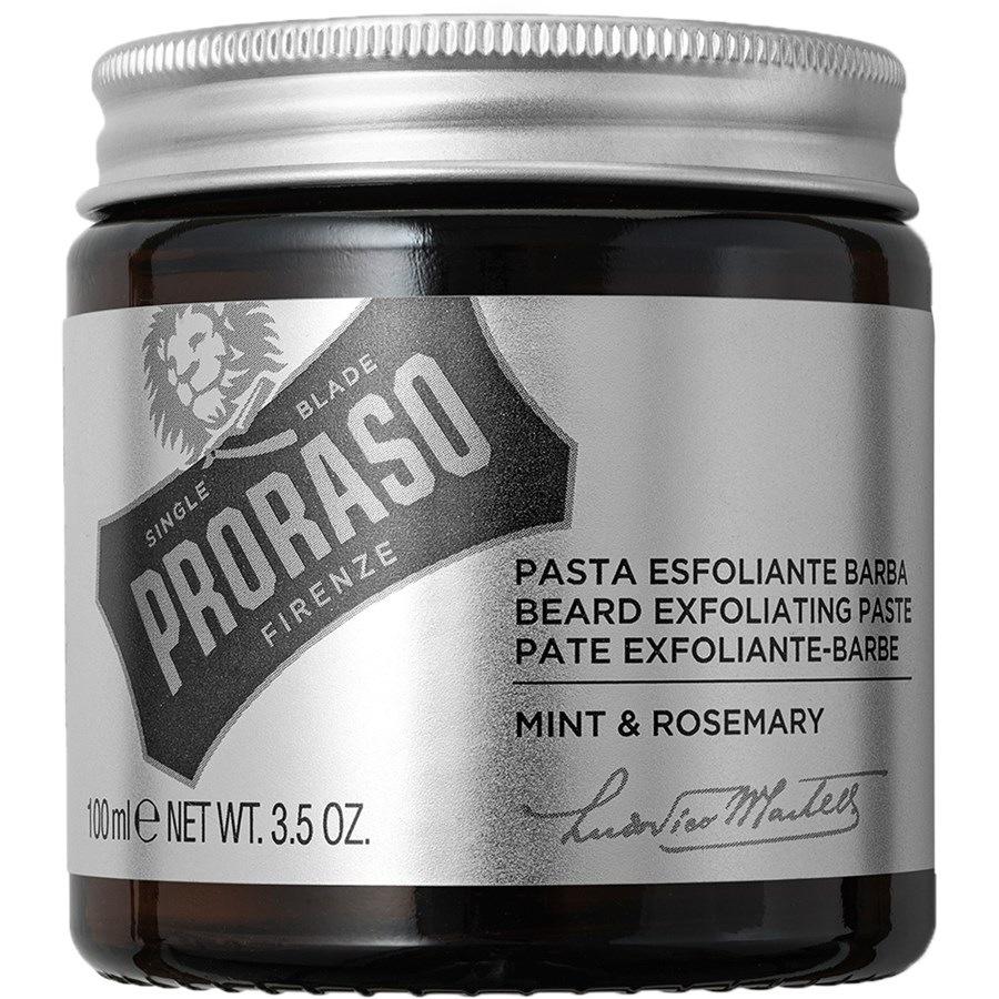Proraso Cura della barba Menta e rosmarino Exfoliating Paste barba Promozione Limitata