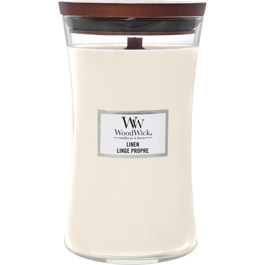 WoodWick Candele profumate Linen I Più Venduti
