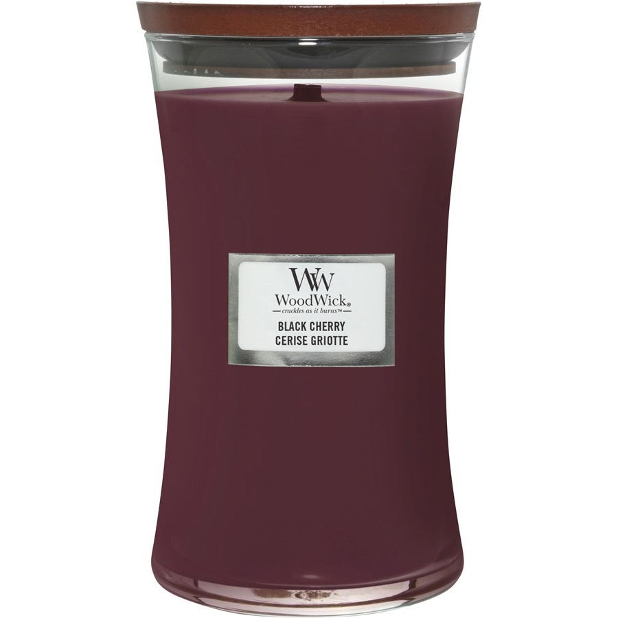 WoodWick Candele profumate Black Cherry Comprare a buon mercato