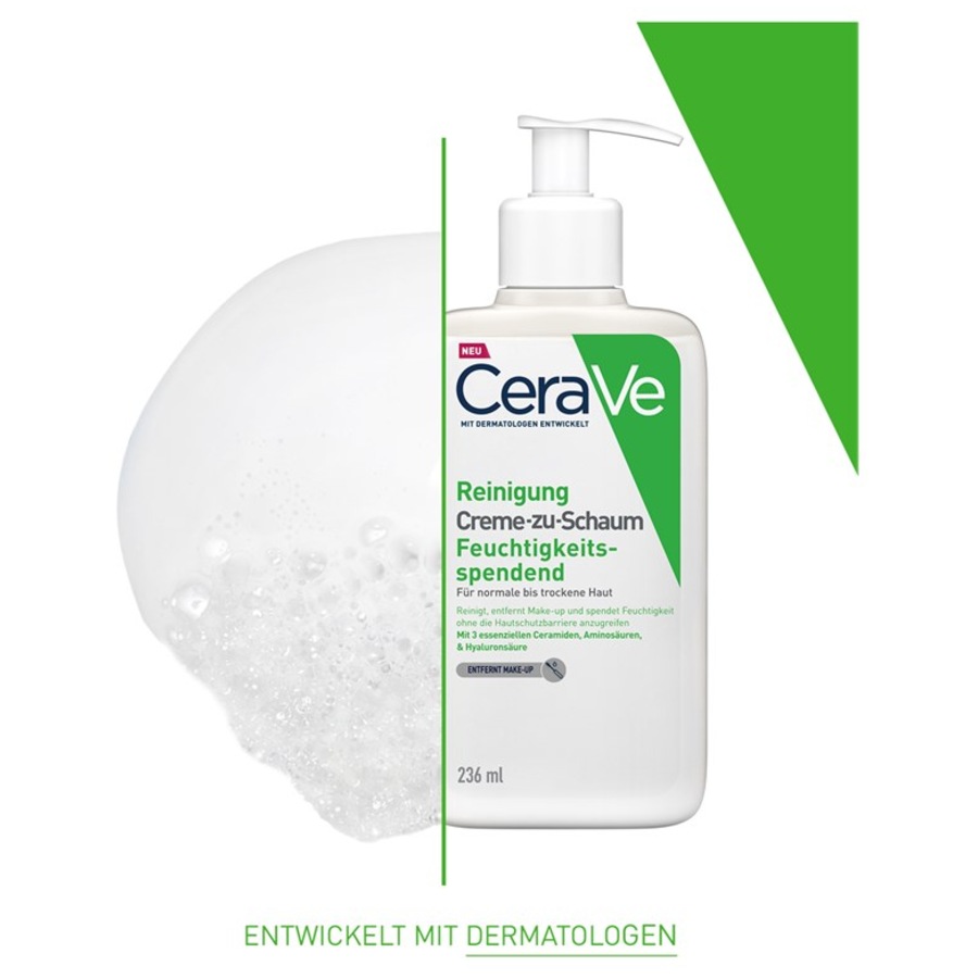 CeraVe Normal to dry skin Cream-schiuma pulizia Officina