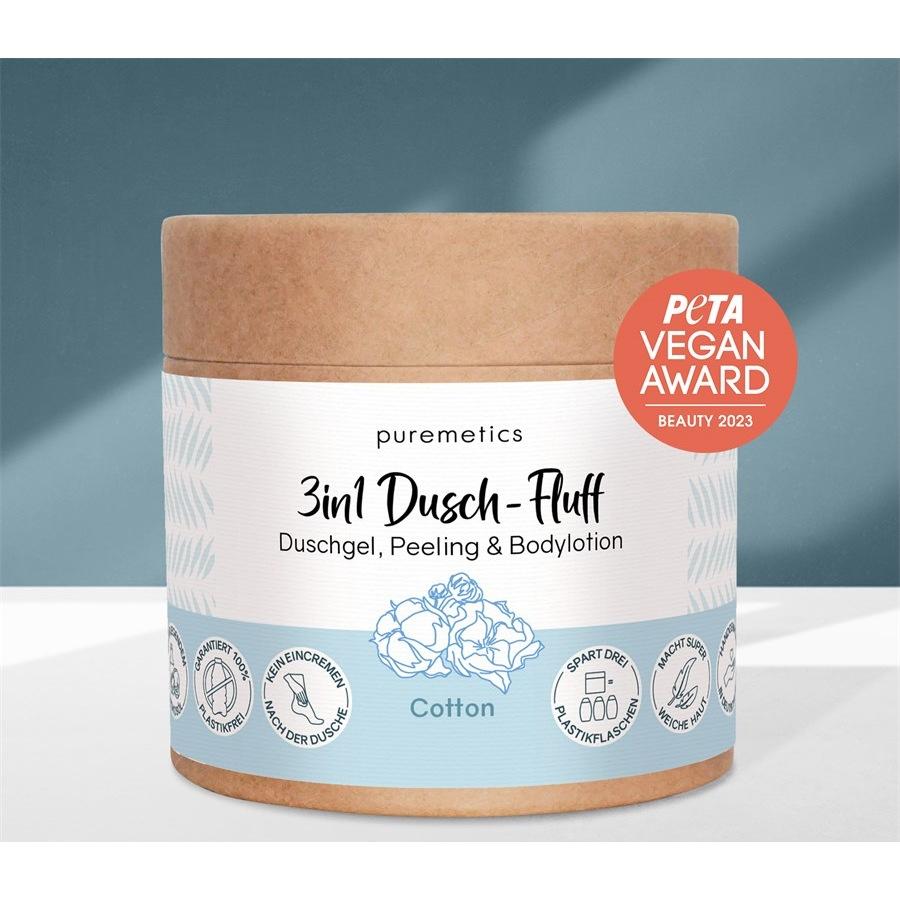 puremetics Peelings & Masks Cotone Mousse doccia 3 in 1 Consegna Veloce