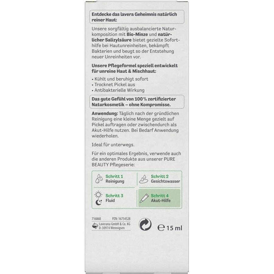 Lavera Pulizia Gel anti-brufoli Pure Beauty Moda