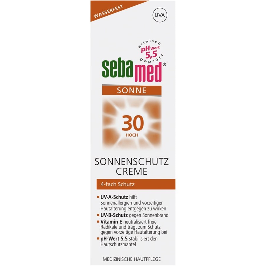 sebamed Sole e protezione Sistema di protezione solare a 4 livelli con filtro UVA/UVB Crema di protezione solare Offerta per la Festa della Mamma