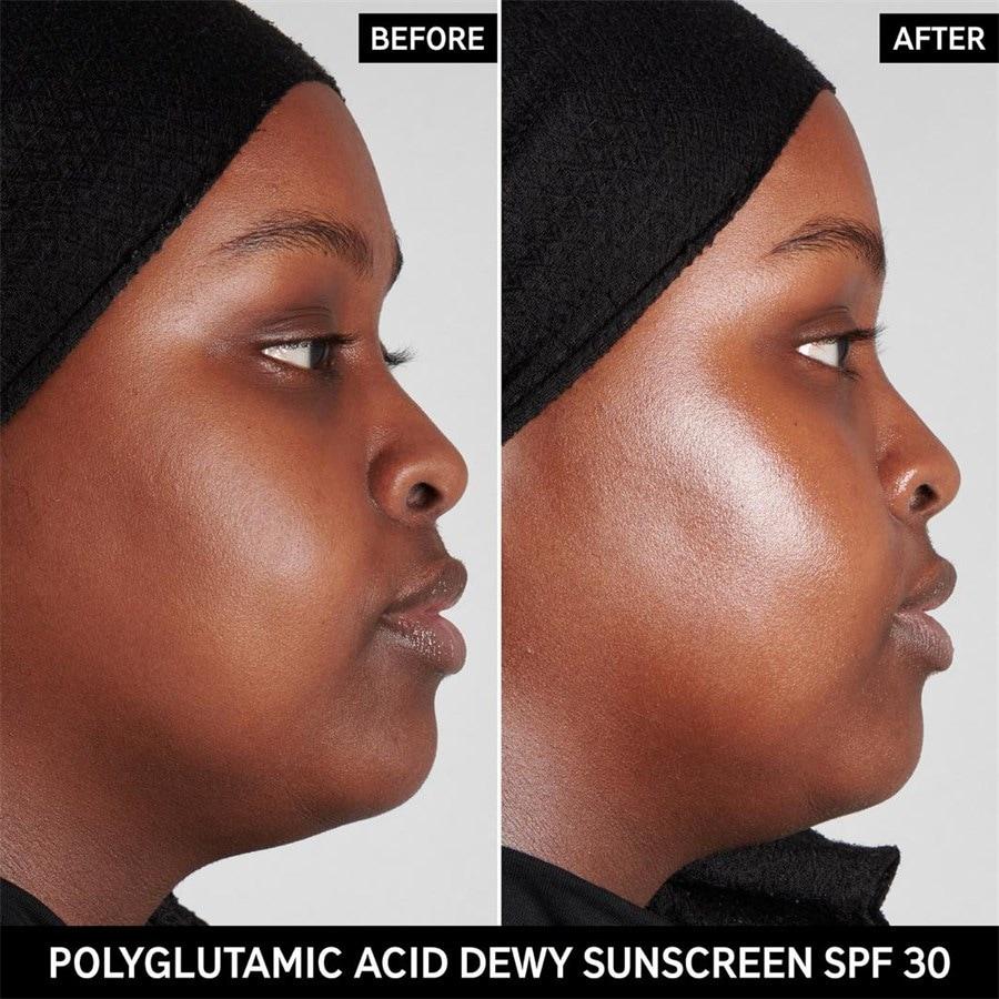 The INKEY List Crea solare e protezione Polyglutamic Acid Dewy Sunscreen SPF30 Offerta Anniversario
