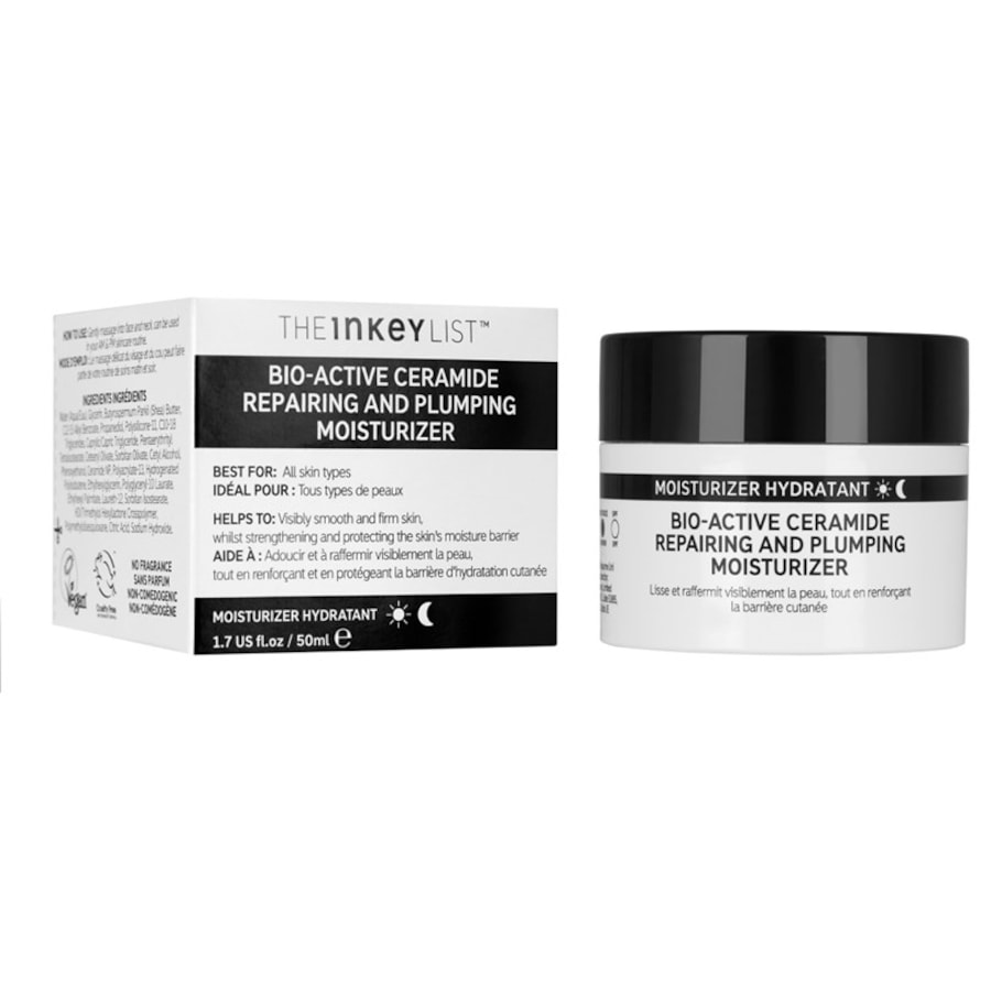 The INKEY List Creme idratanti Bio-Active Ceramide Repairing and Plumping Moisturizer In vendita