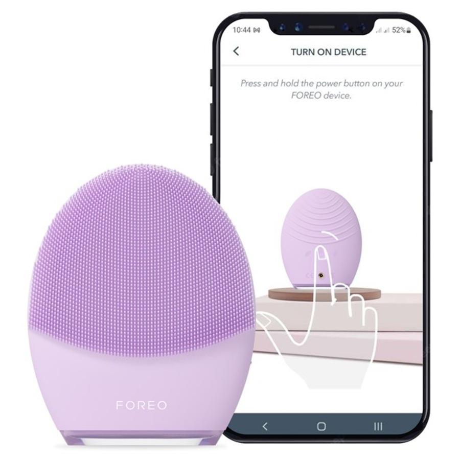 Foreo Spazzole di pulizia LUNA 4 Detergente e massaggiatore viso per pelli sensibili In Saldo