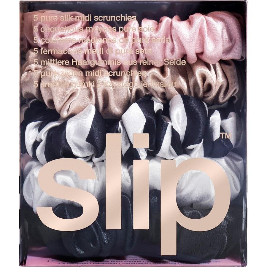slip Hair Care Pack of 5 Pure Silk Midi Hair Scrunchies Mixed Latest stili