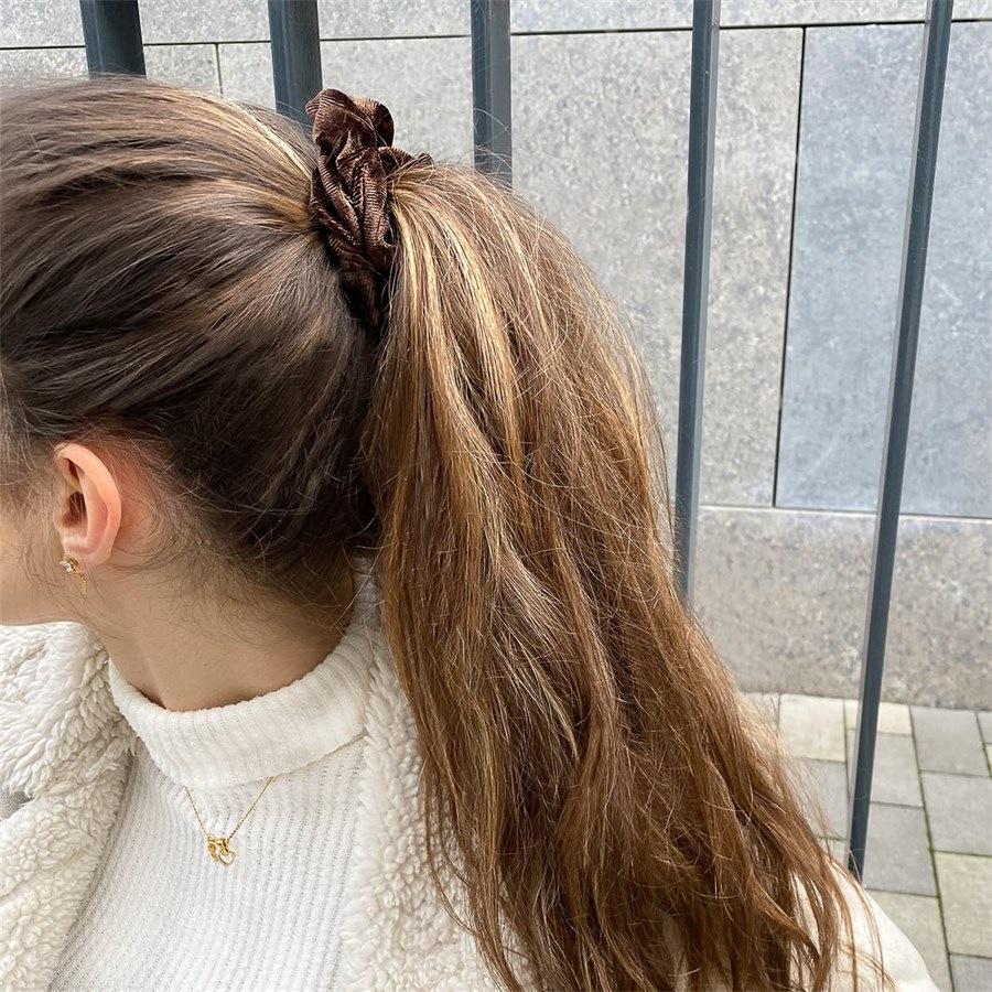 Bellody Scrunchies Original Scrunchie Mocha Brown Promozione temporanea
