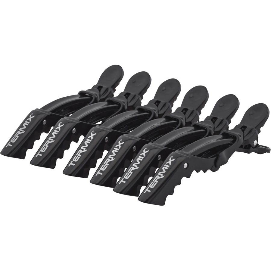 TERMIX Accessori professionali Mollette per capelli Soft Touch confezione da 6 Only for today