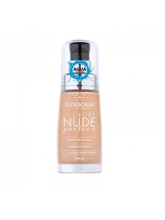 Deborah Milano Fondotinta 24Ore Nude Perfect SPF20
