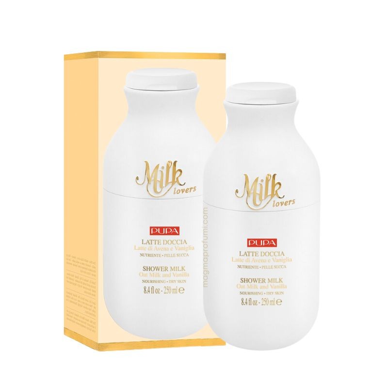 Pupa Milano Milk Lovers Latte Doccia con Latte di Avena e Vaniglia