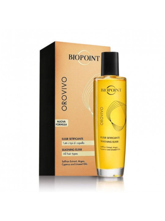 BioPoint OroVivo Elisir Olio Capelli Setificante 2025
