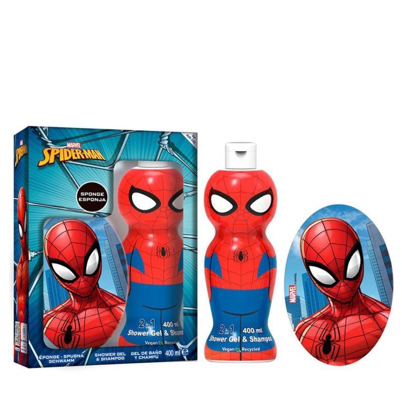 Air Val Spider Man Set Bagno Shower Gel 2in1 + Spugna Vendita Economica