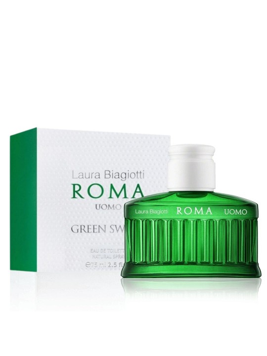 Laura Biagiotti Roma Uomo Green Swing Eau de Toilette Nuovi prodotti