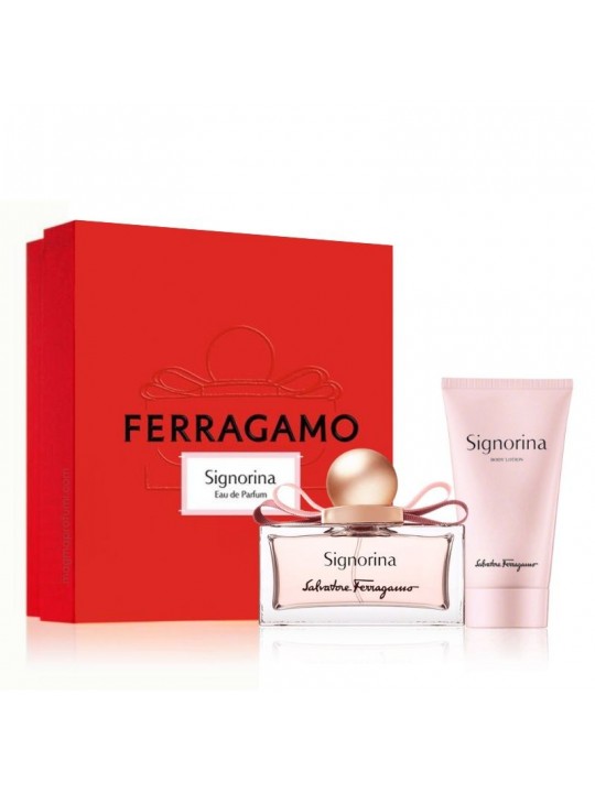 Salvatore Ferragamo Signorina Eau de Parfum 50ml Cofanetto Comprane uno, ottenene uno gratis